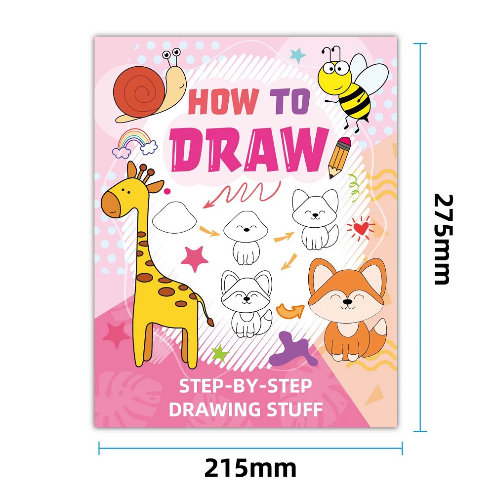 Kids Early Education Books - Como desenhar livro de esboço de