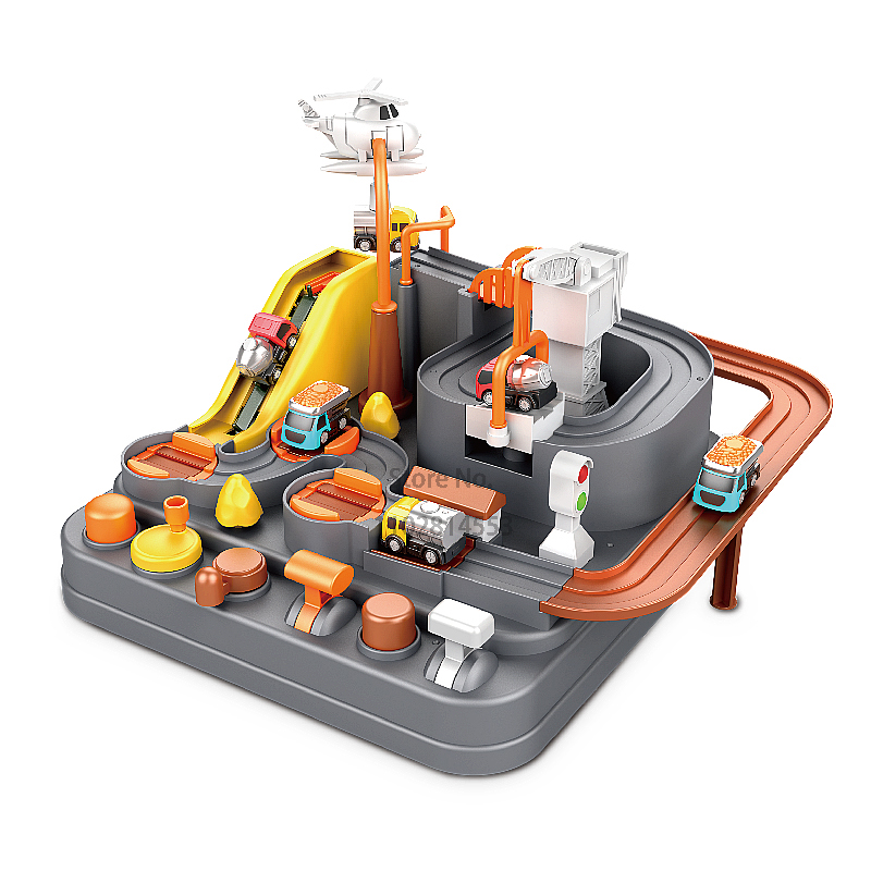 Kids Educational Game - Modelo de carro ferroviário de corrida,