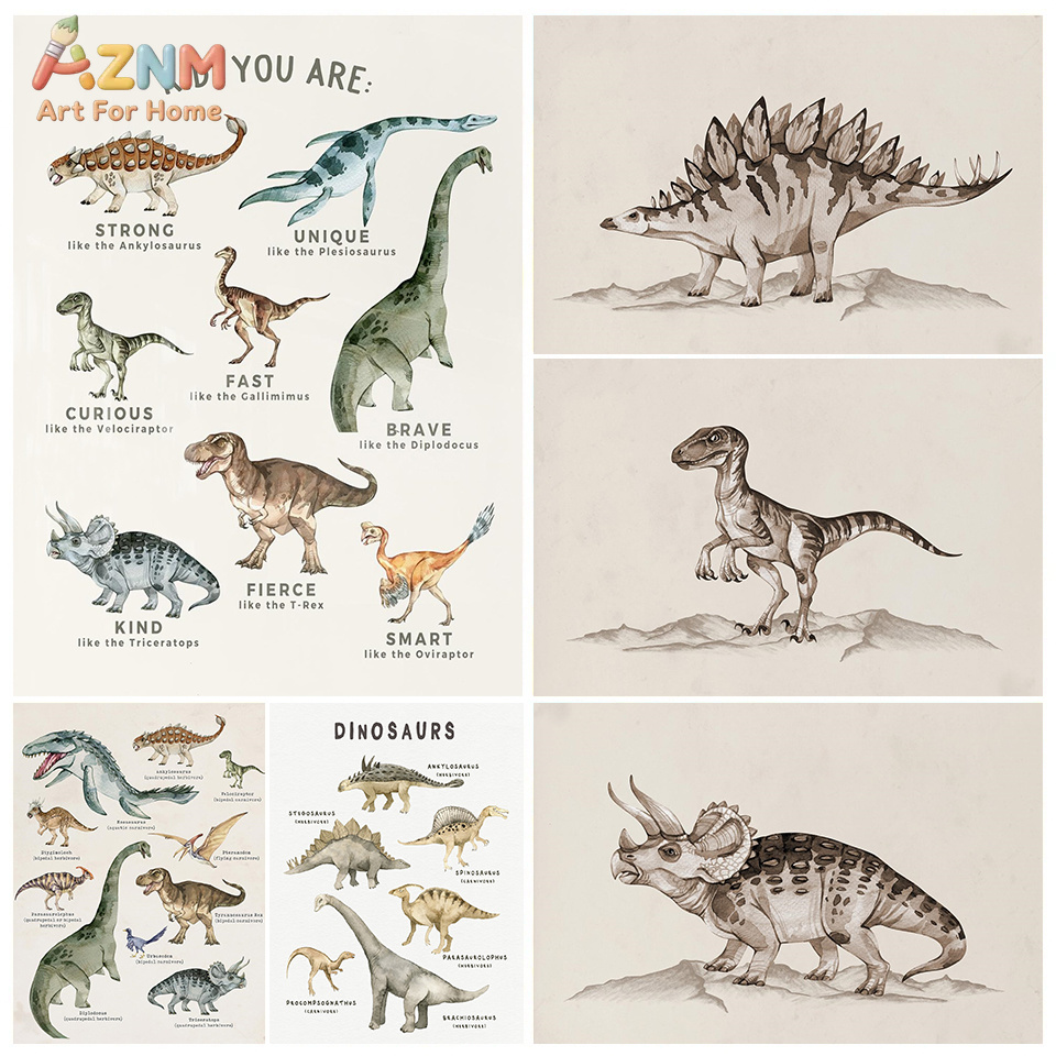 Kids Education Quote - AZNM Arte de parede em tela