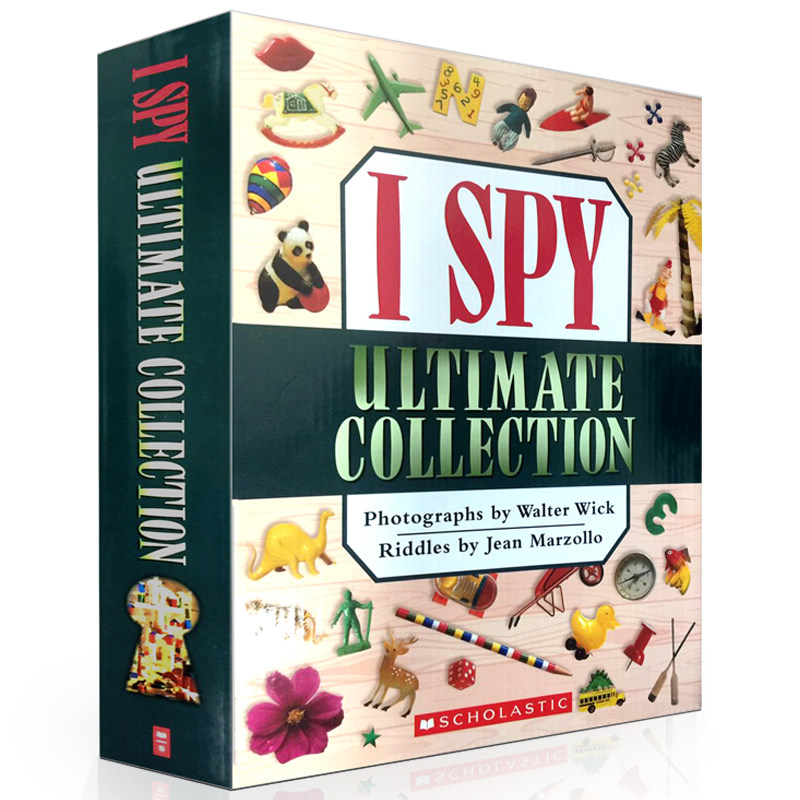 Kids Early Education Books - Conjunto de 10 livros I Spy
