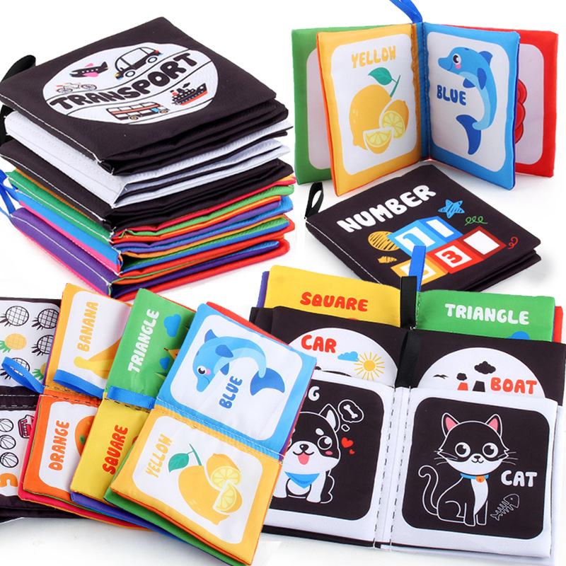 Livro de pano de bebê para rec - Kids Early Education Books avaliação e preço