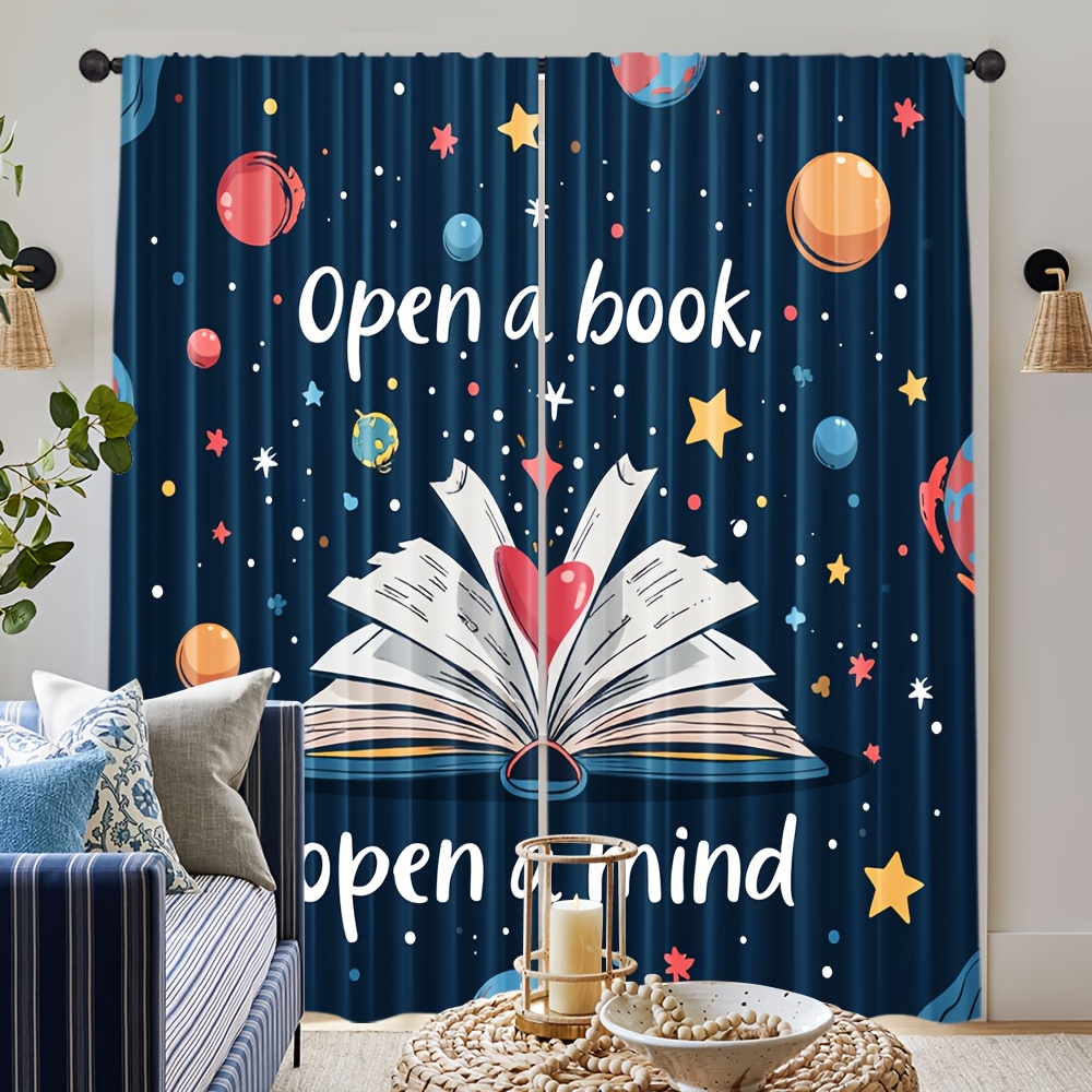 Cortinas de Janela Educacionai - Kids Education Quote avaliação e preço