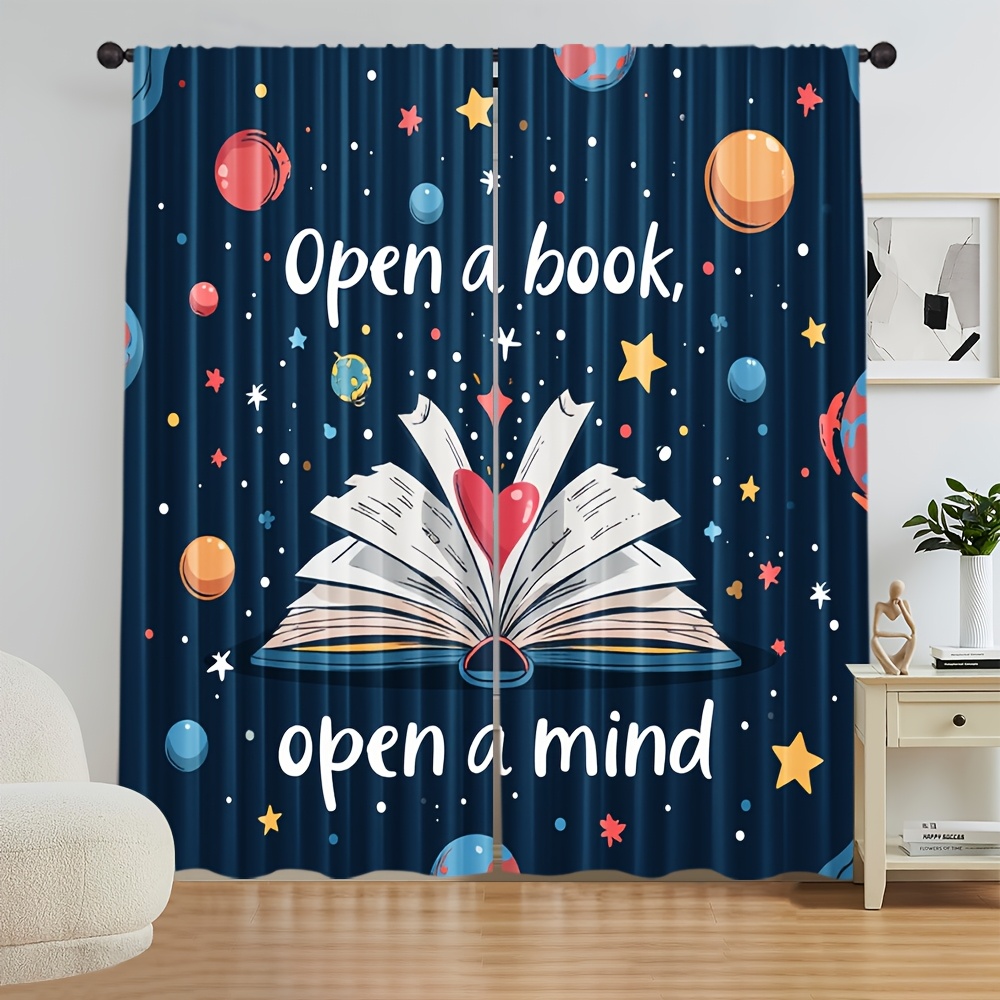 Cortinas de Janela Educacionai - Kids Education Quote avaliação e preço