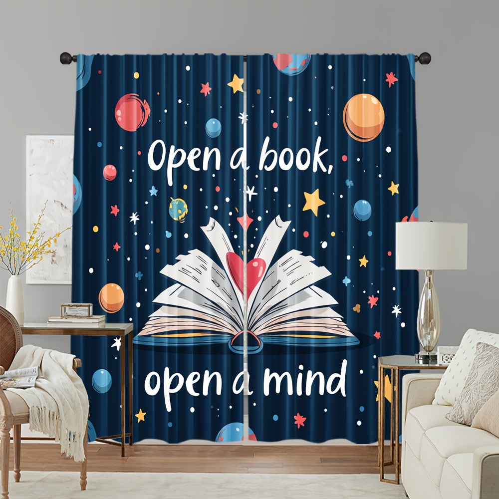 Cortinas de Janela Educacionai - Kids Education Quote avaliação e preço