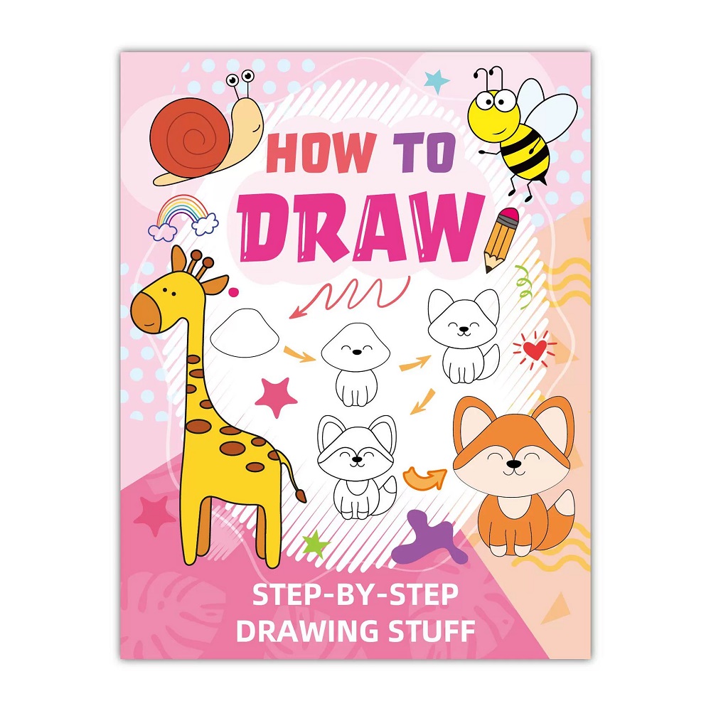 Como desenhar livro de esboço  - Kids Early Education Books avaliação e preço