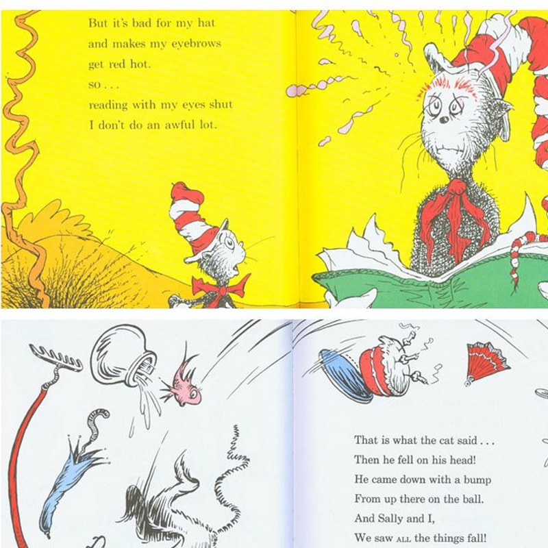 Aleatório 1 livro dr. seuss hi - Kids Early Education Books avaliação e preço