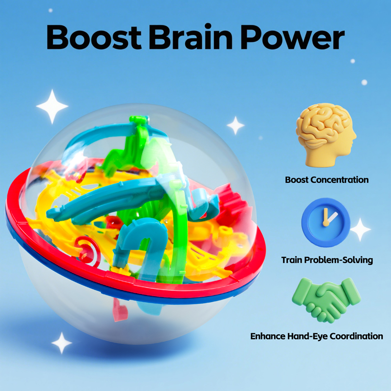 3d bola mágica labirinto céreb - Kids Educational Game avaliação e preço