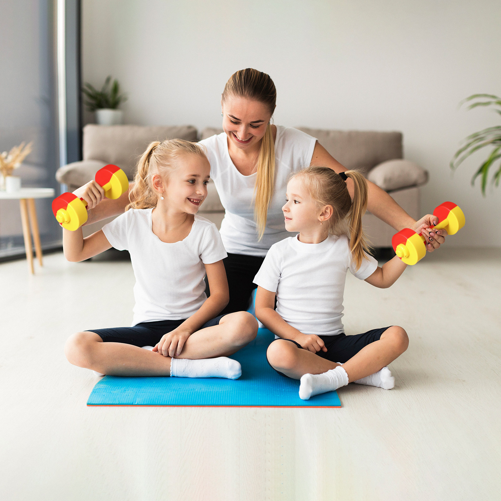 1 Par de Halteres de Plástico  - Kids Home Education avaliação e preço
