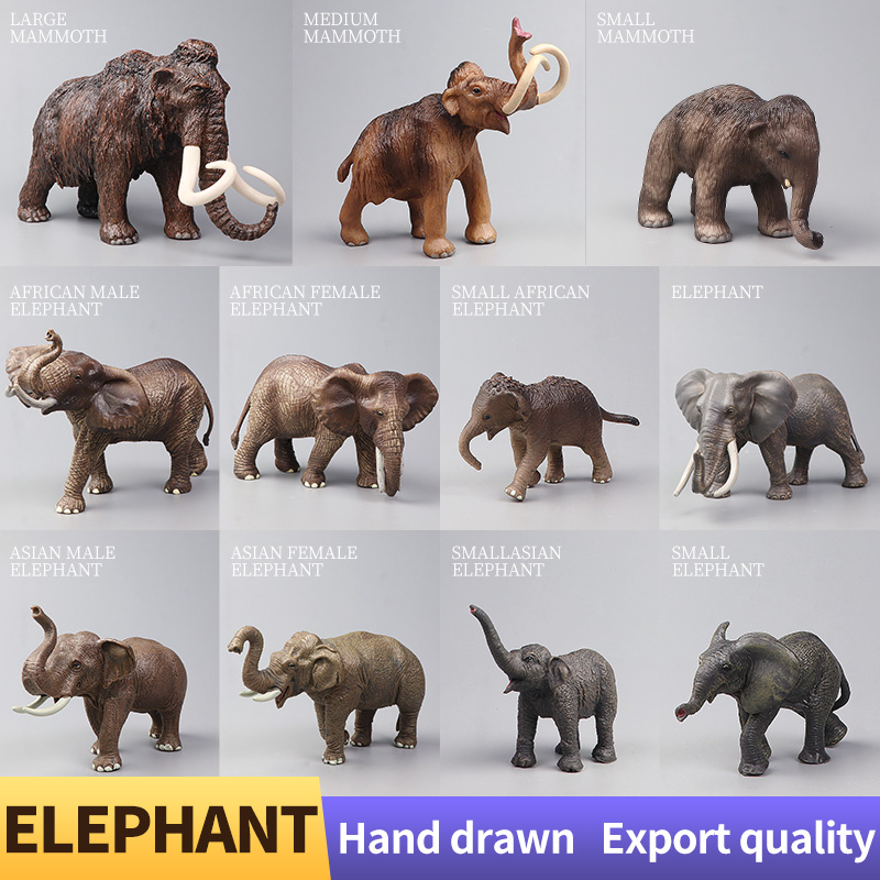 Modelo de Elefante Mamute Gran - Kids Educational Game avaliação e preço