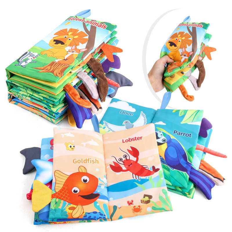 Novos livros de pano para bebê - Kids Early Education Books avaliação e preço