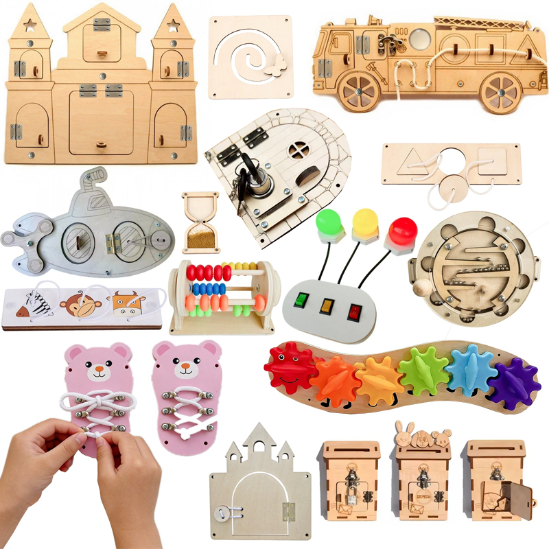 DIY Montessori Busy Board: Ace - Kids Education Usa avaliação e preço