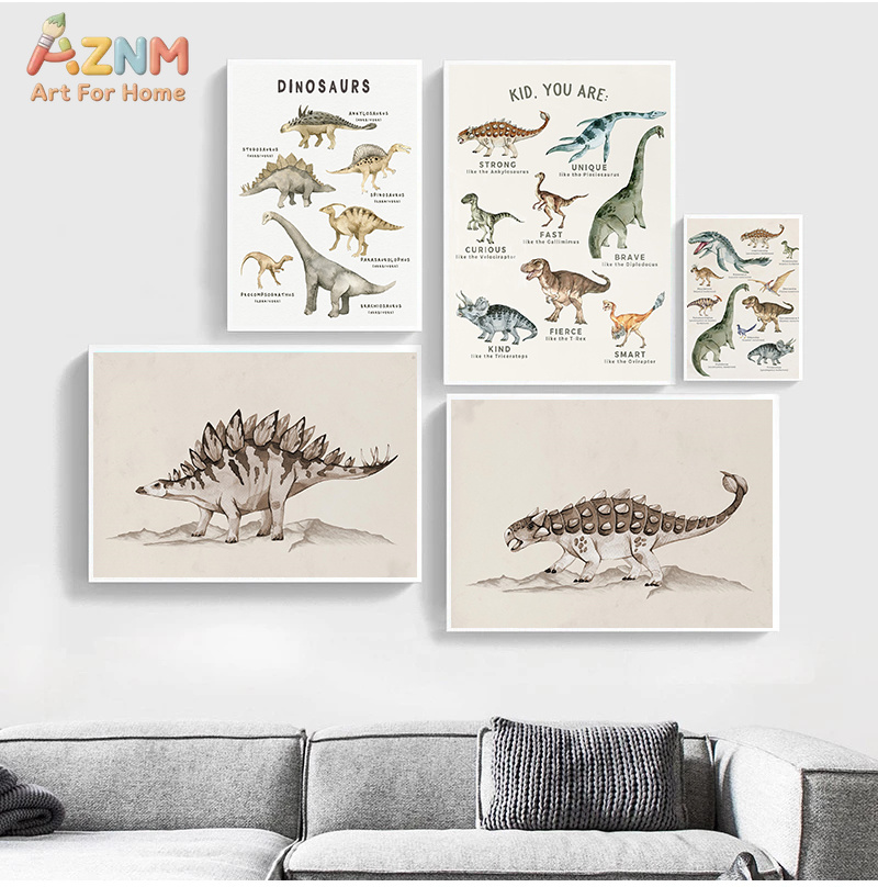 AZNM Arte de parede em tela co - Kids Education Quote avaliação e preço