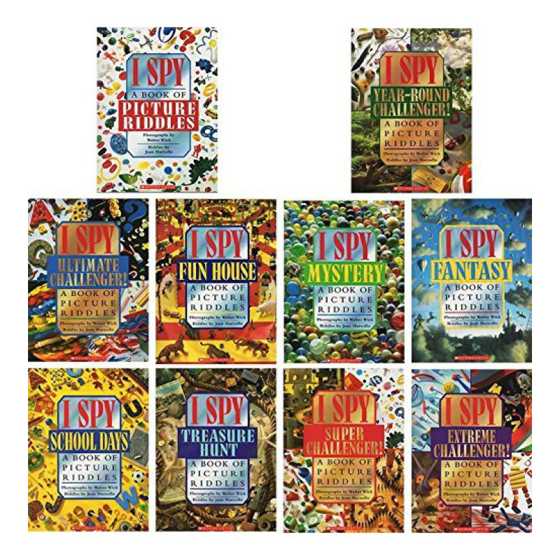 Conjunto de 10 livros I Spy Ul - Kids Early Education Books avaliação e preço