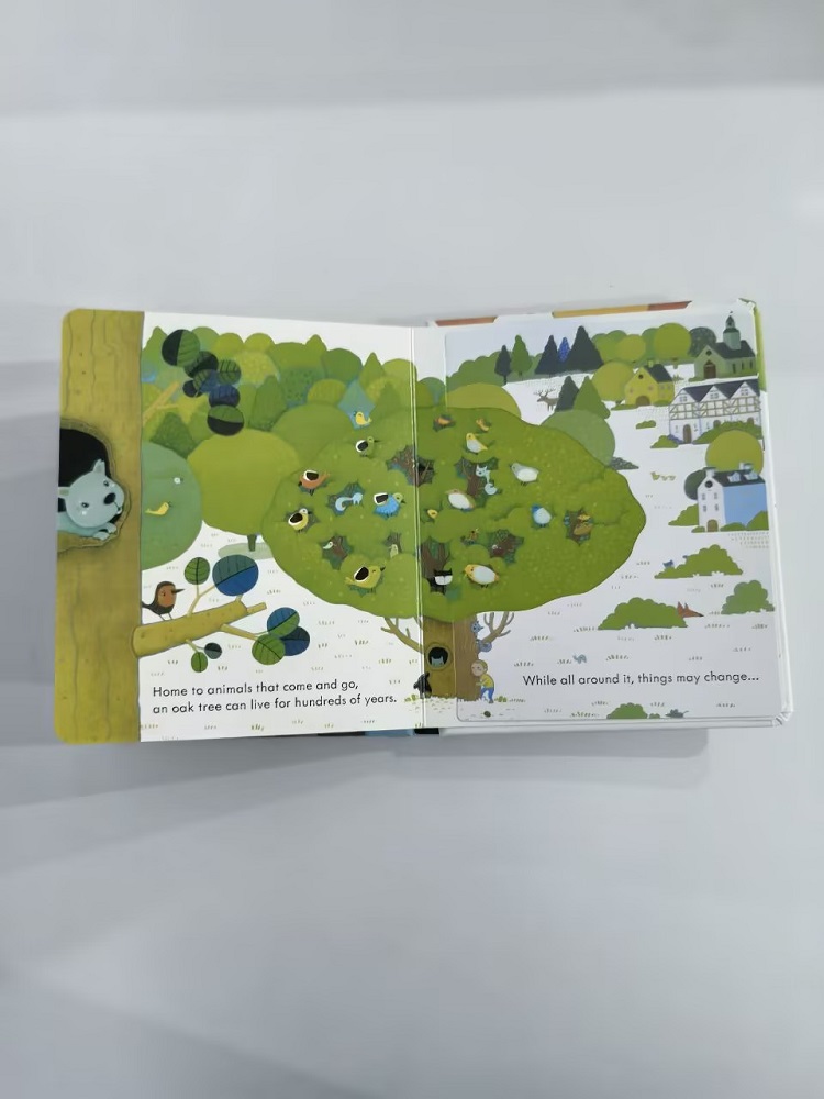 Usborne Peep Inside A Tree Liv - Kids Early Education Books avaliação e preço
