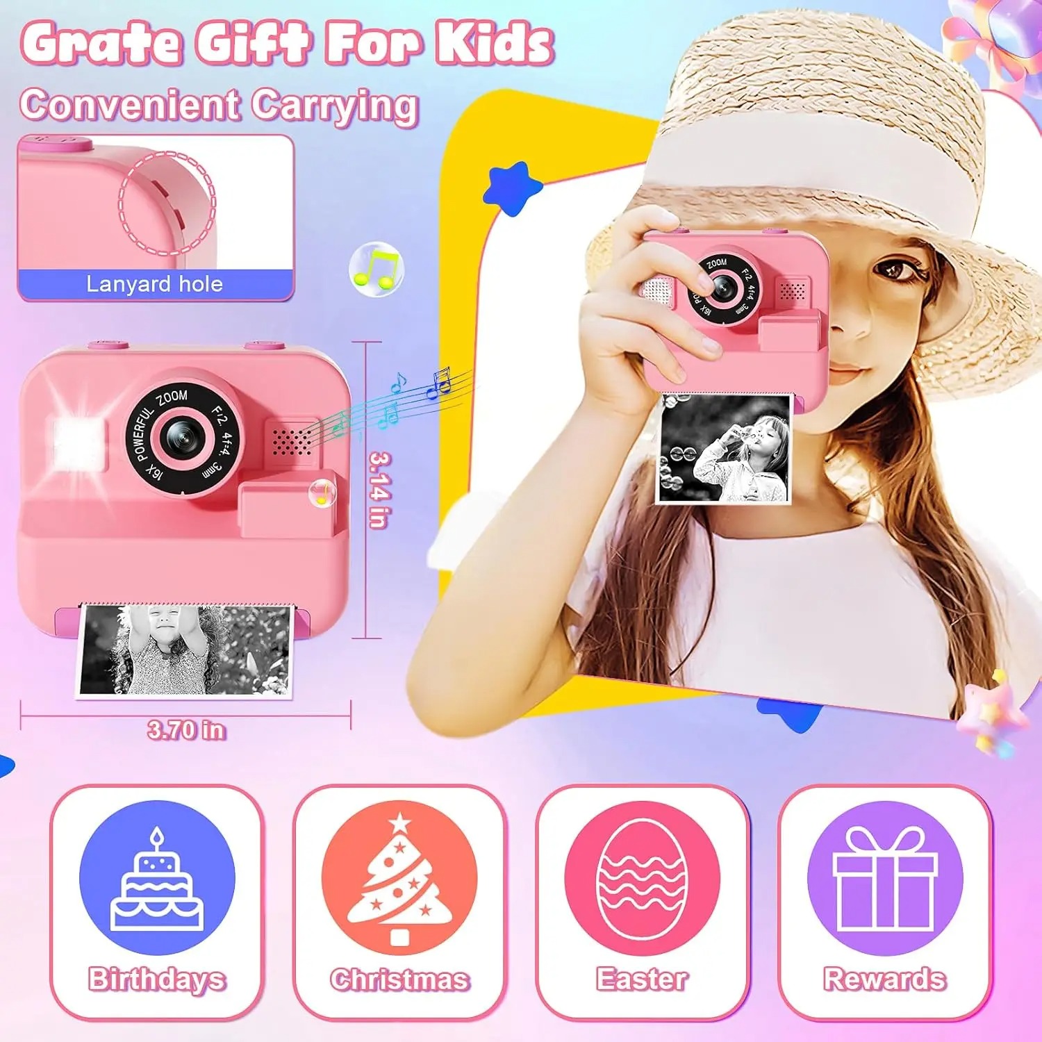 Newinstant impressão câmera co - Japanese Kids Education avaliação e preço